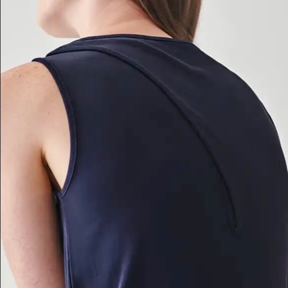 COS Navy Blue Loop Detail Dress NWT - Picture 5 of 10